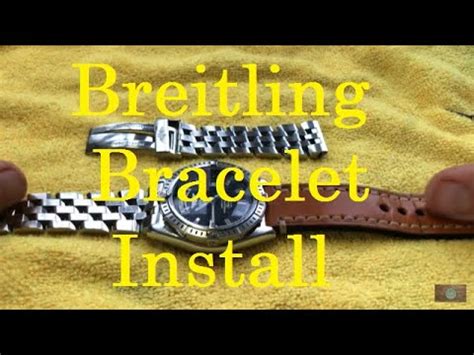 Breitling strap configuration 